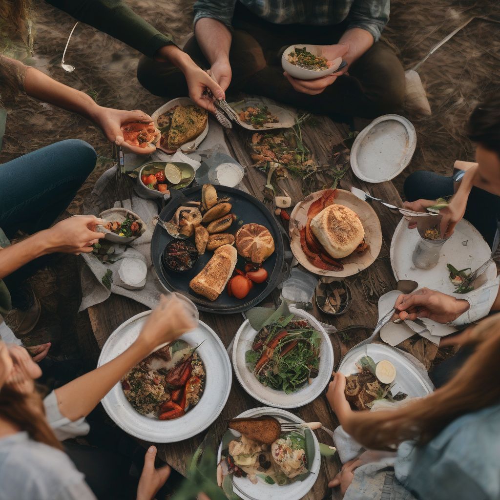 Eco-Friendly Camping Meal