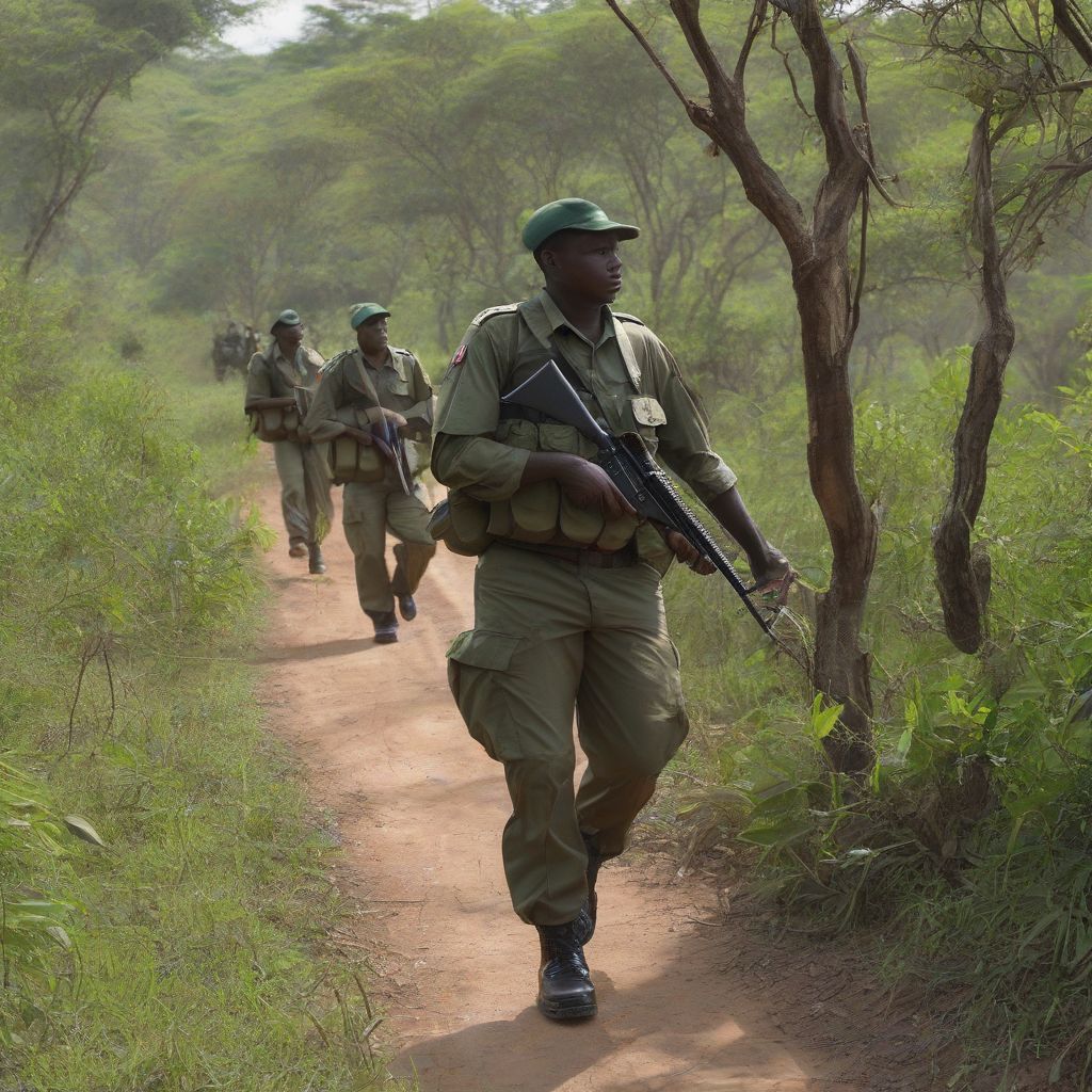 Wildlife Sanctuary Rangers Patrolling